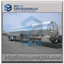 DOT 35000 L Remolque para camión cisterna de aluminio 5454